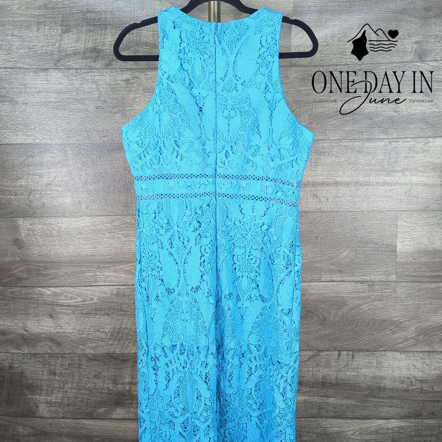 New York & Company Just Me Sleeveless Midi Dress Size L