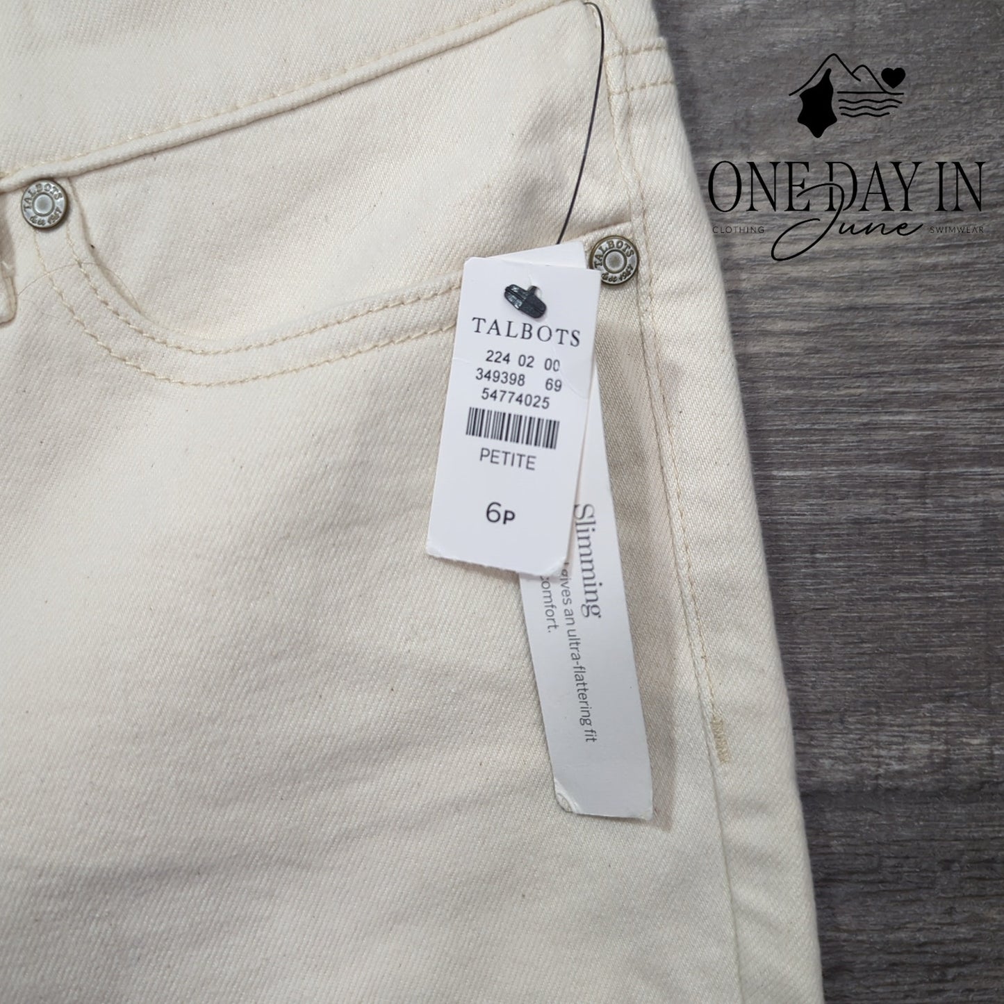 Talbots Petite Slim Ankle Jeans Size 6P