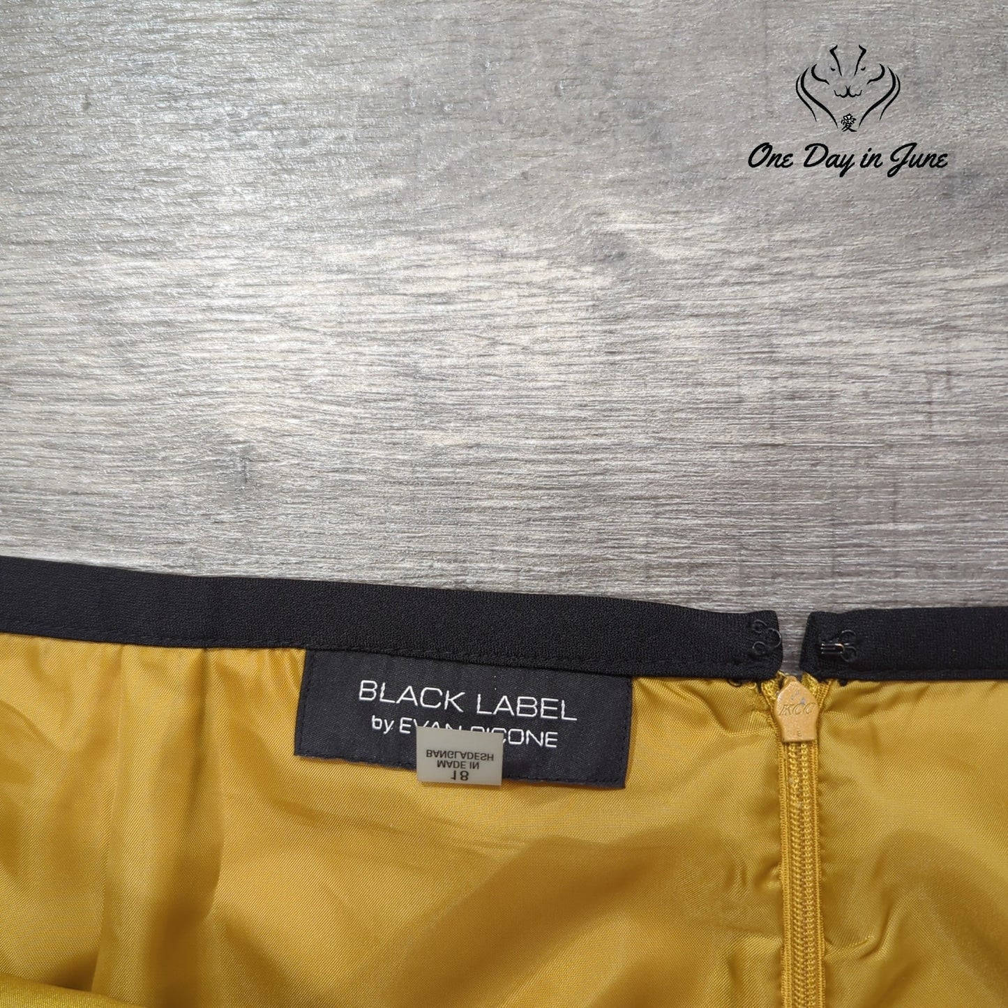 Black Label by Evan Picone Plus Size Pencil Skirt Size 18