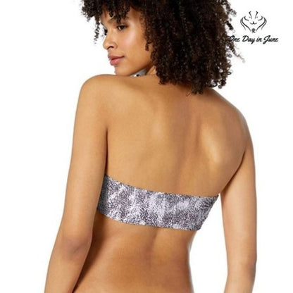 Vicious Young Babes Bandeau Bikini Top Swimsuit Size L