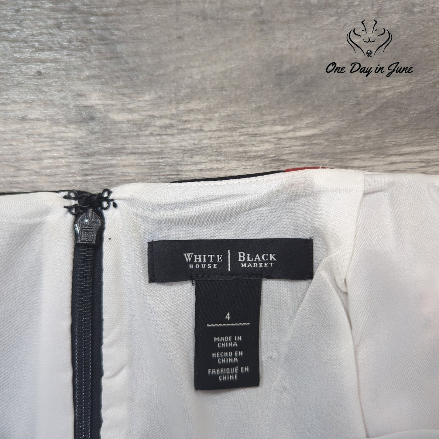 White House Black Market Mini Skirt Size 4