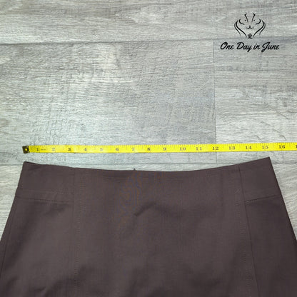 Banana Republic Wool Pencil Skirt Brown NWT Career Workwear $78 Size 6
