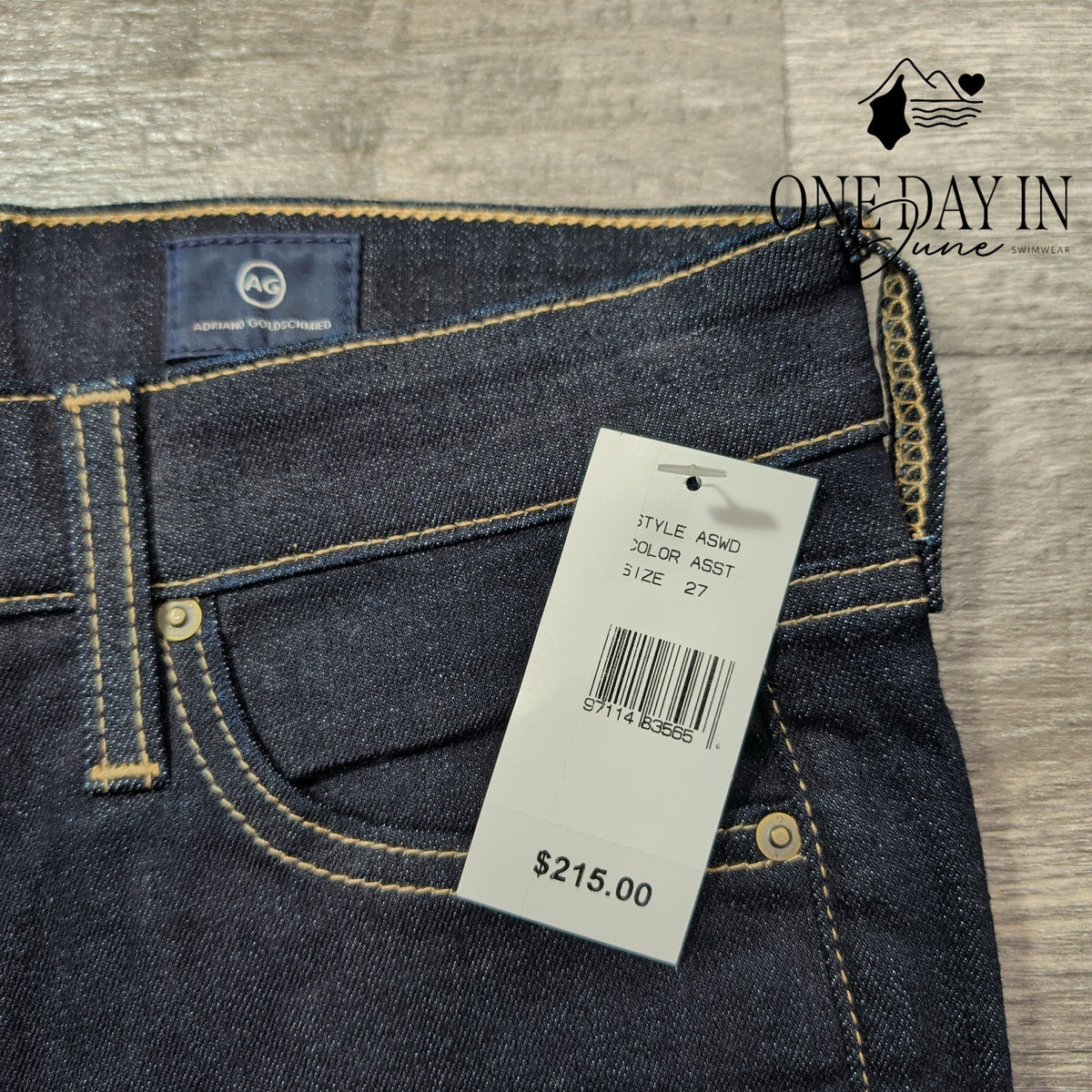 AG Adriano Goldschmied The Mila Ankle Super High Rise Skinny Jeans NWT Size 4