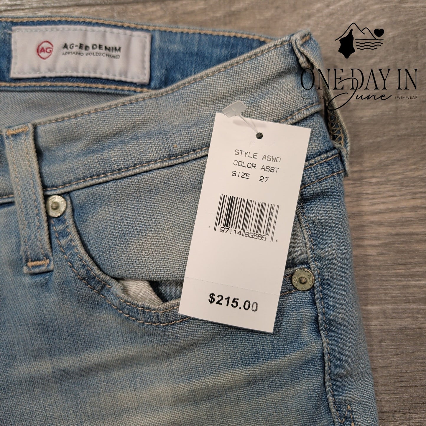 AG Adriano Goldschmied The Legging Ankle Jeans Size 4 (27)