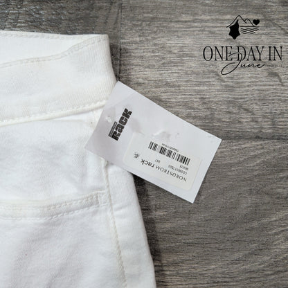 Hudson Blair High Rise Bootcut Jeans White NWT Size 10 (30)