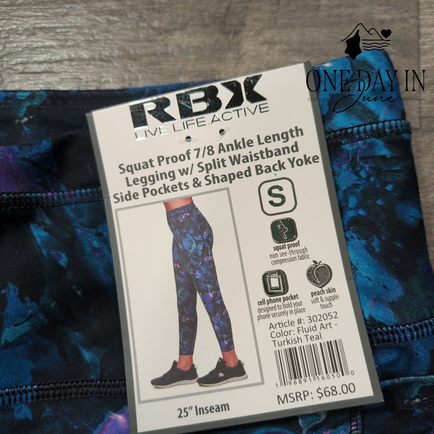 RBX Performance Ankle Length Workout Pants Size S