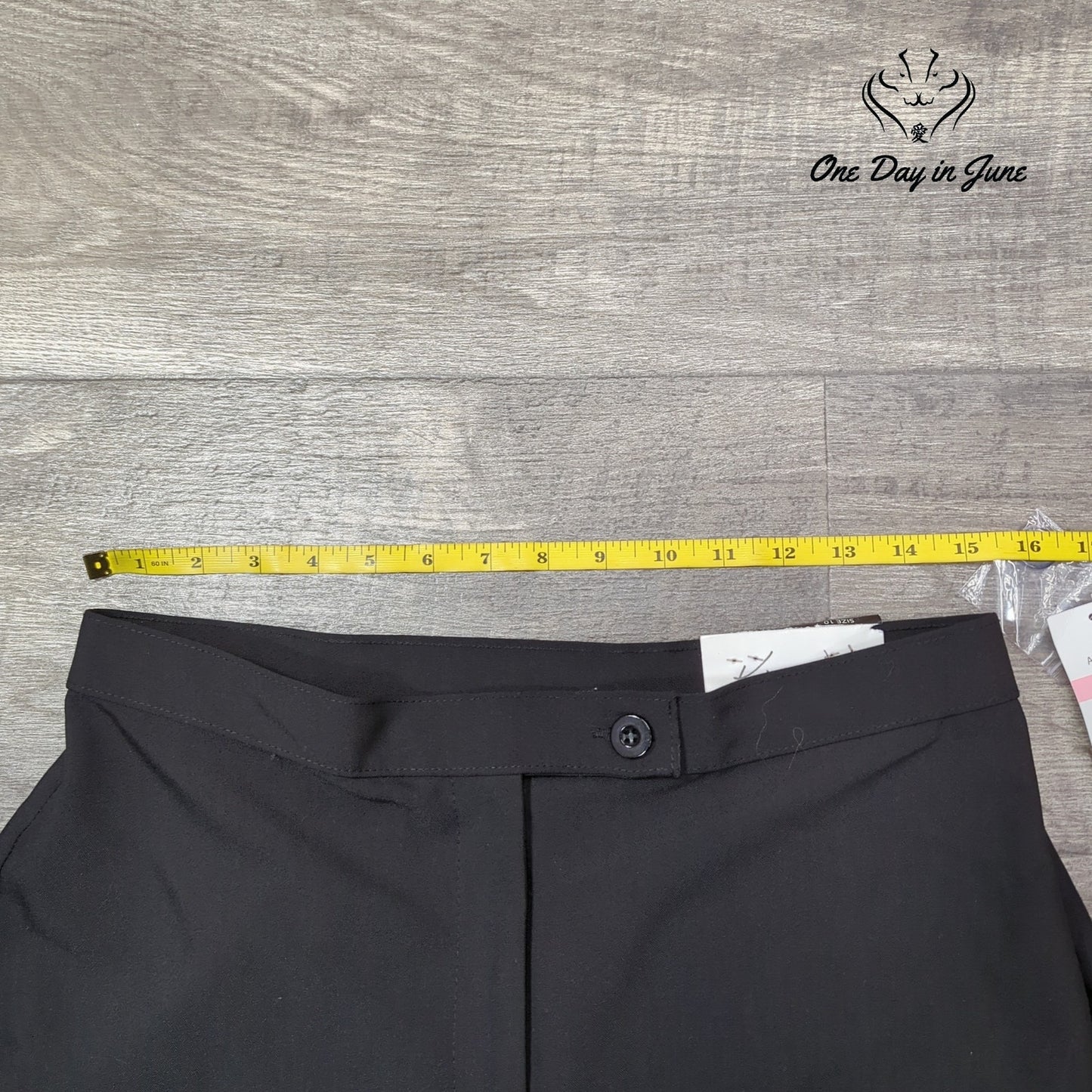 Kim Rogers Comfort Waist Straight Leg Pants Size 10