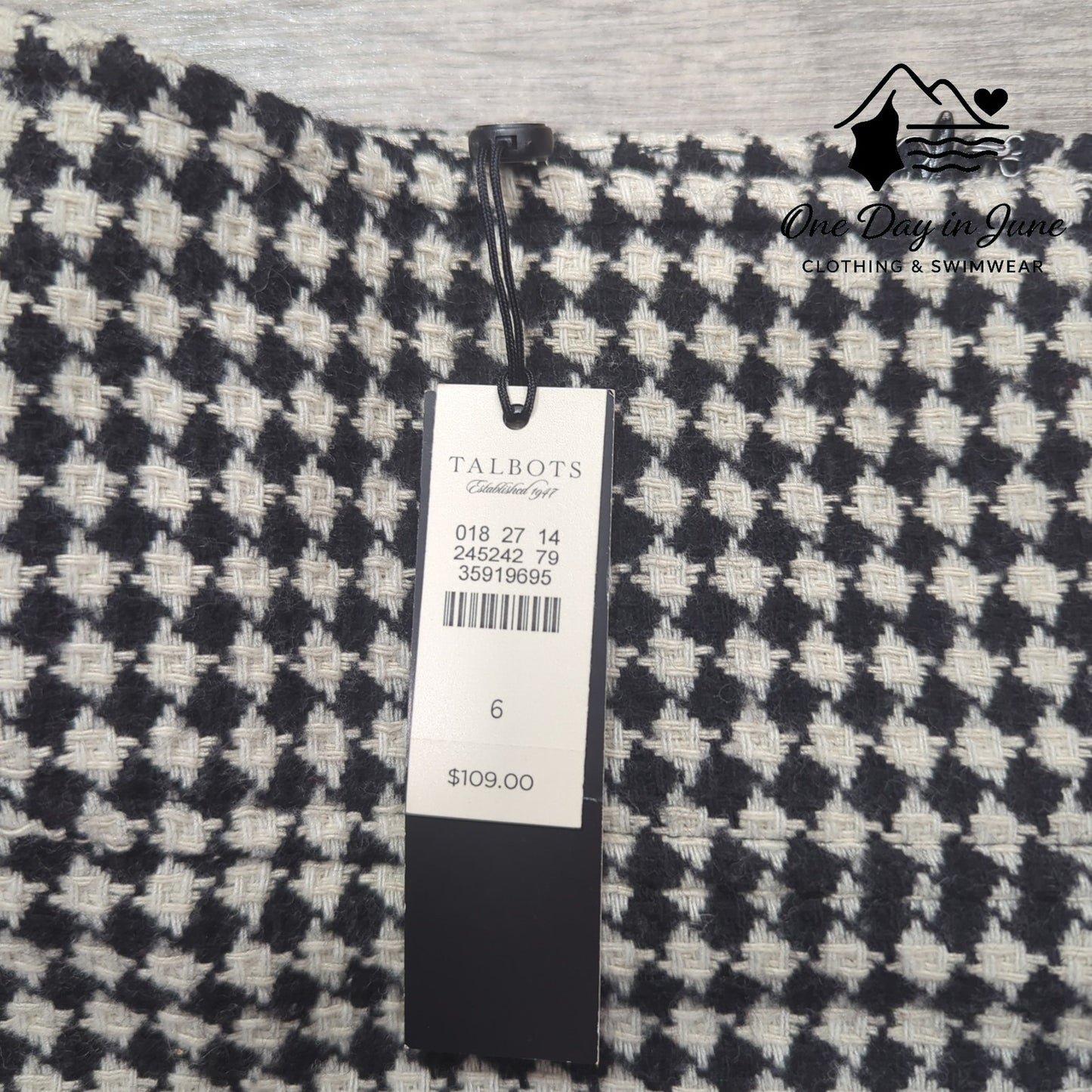 Talbots Wool Pencil Lined Skirt Size 6