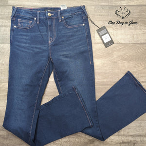 True Religion Becca Mid Rise Boot Cut Jeans Size 27 (4)