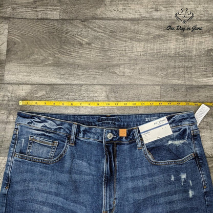 Arizona Jean Co. Juniors Hi Rise Skinny Jeans Size 21