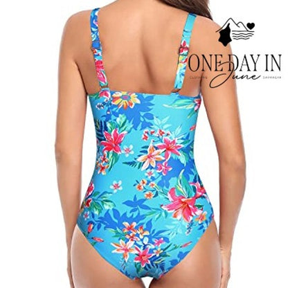 Tempt Me Floral One Piece Swimsuit Size XL