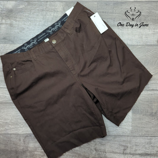 Christopher & Banks Plus Size Comfort Waist Curvy Fit Straight Shorts Size 16W
