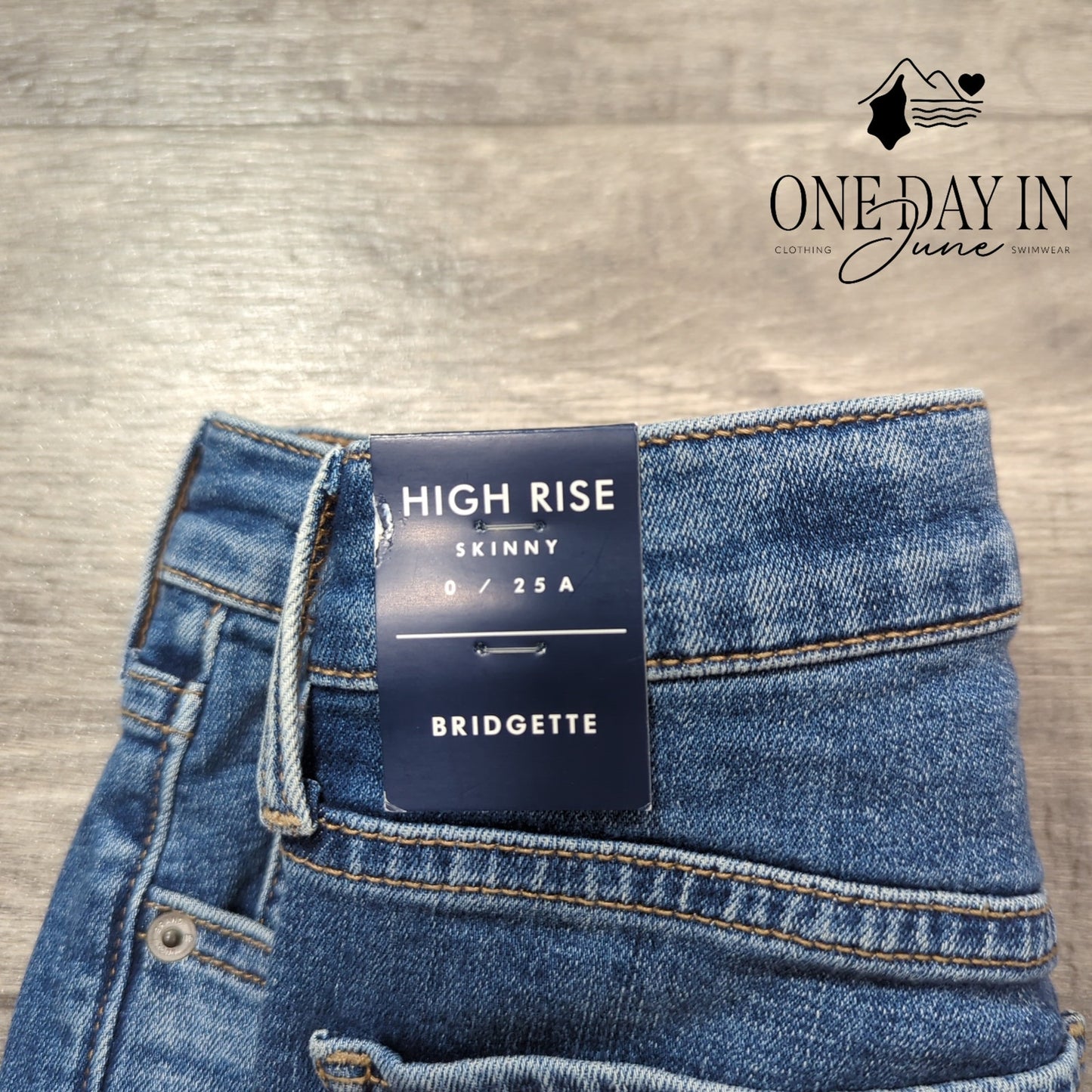 Lucky Brand Bridgette High Rise Distressed Skinny Jeans Size 0 (25)