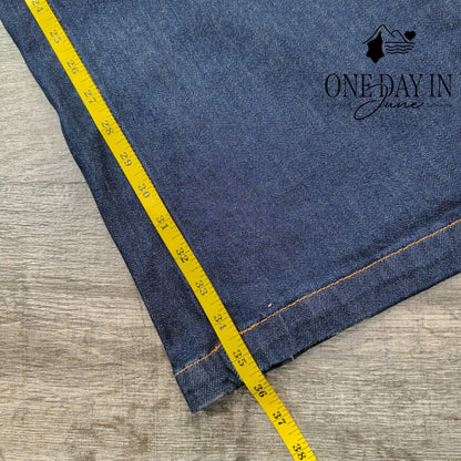 Gap High Rise Stride Wide Leg Jeans Dark Rinse Patch Pocket NWT Size 4 (27)