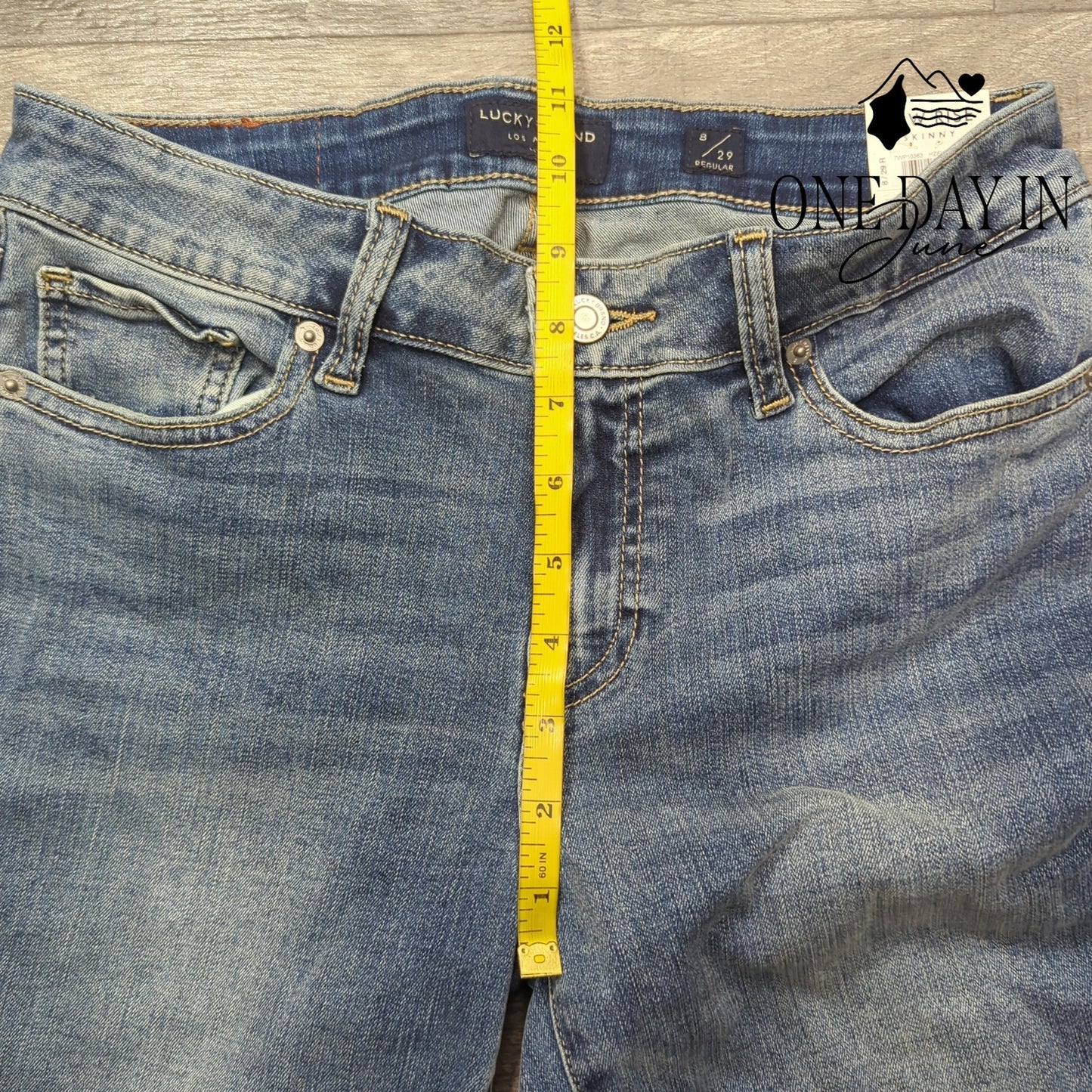 Lucky Brand Lolita Low Rise Skinny Jeans Size 8