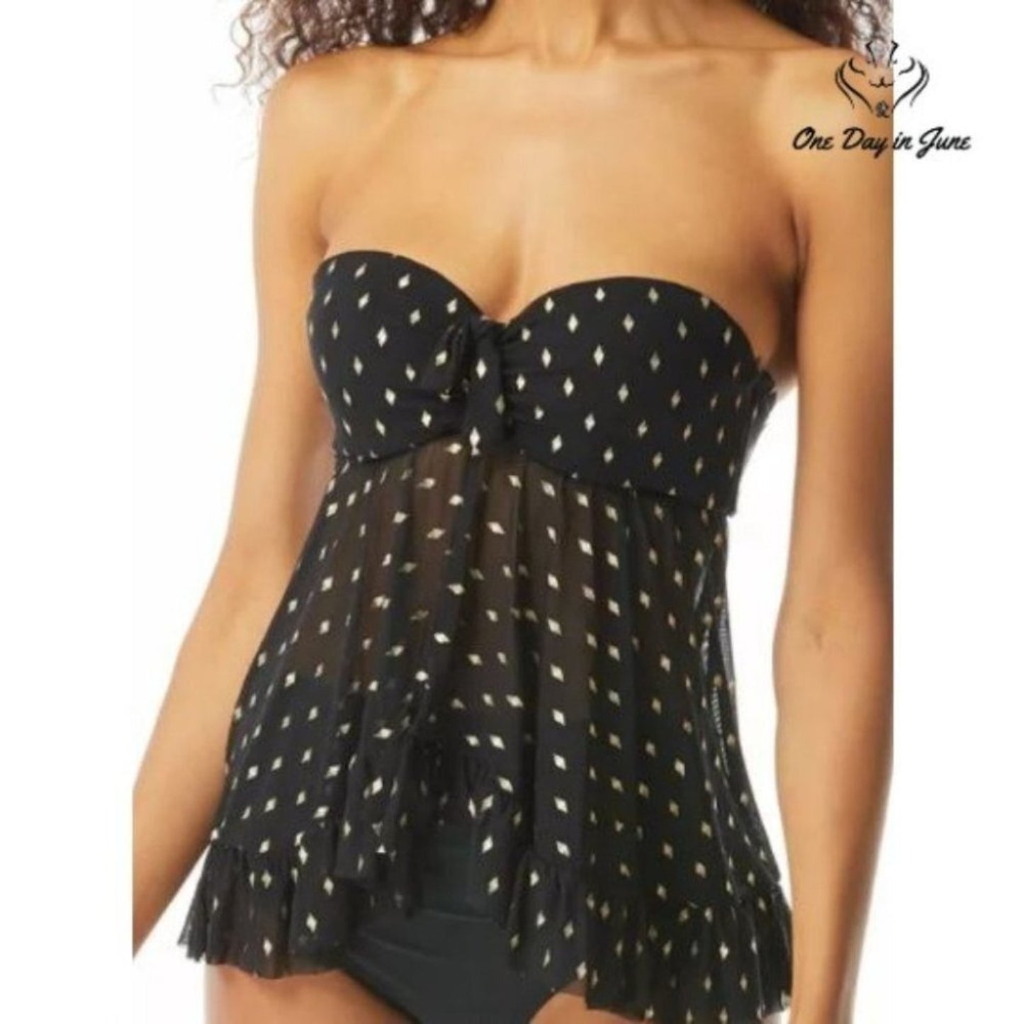 Coco Reef Allure Underwire Tankini Top Size 32D
