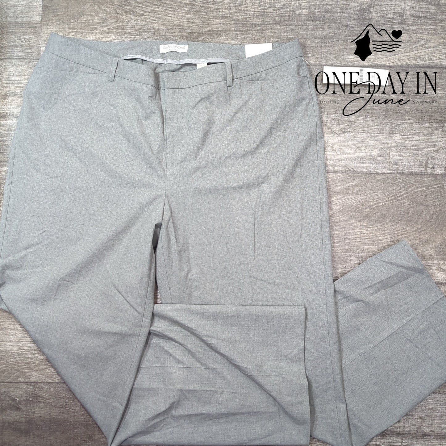 Coldwater Creek Natural Fit Boot Leg Pants Size 18