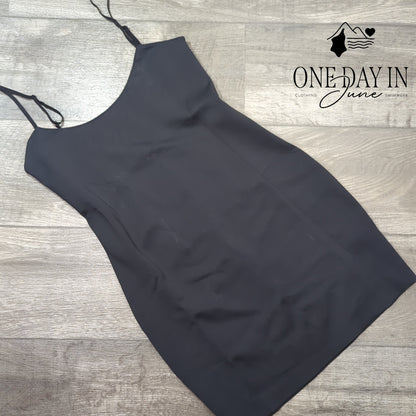 Mother of All Celeste Mini Dress Black Bodycon Sculpting NWT $255 Size M
