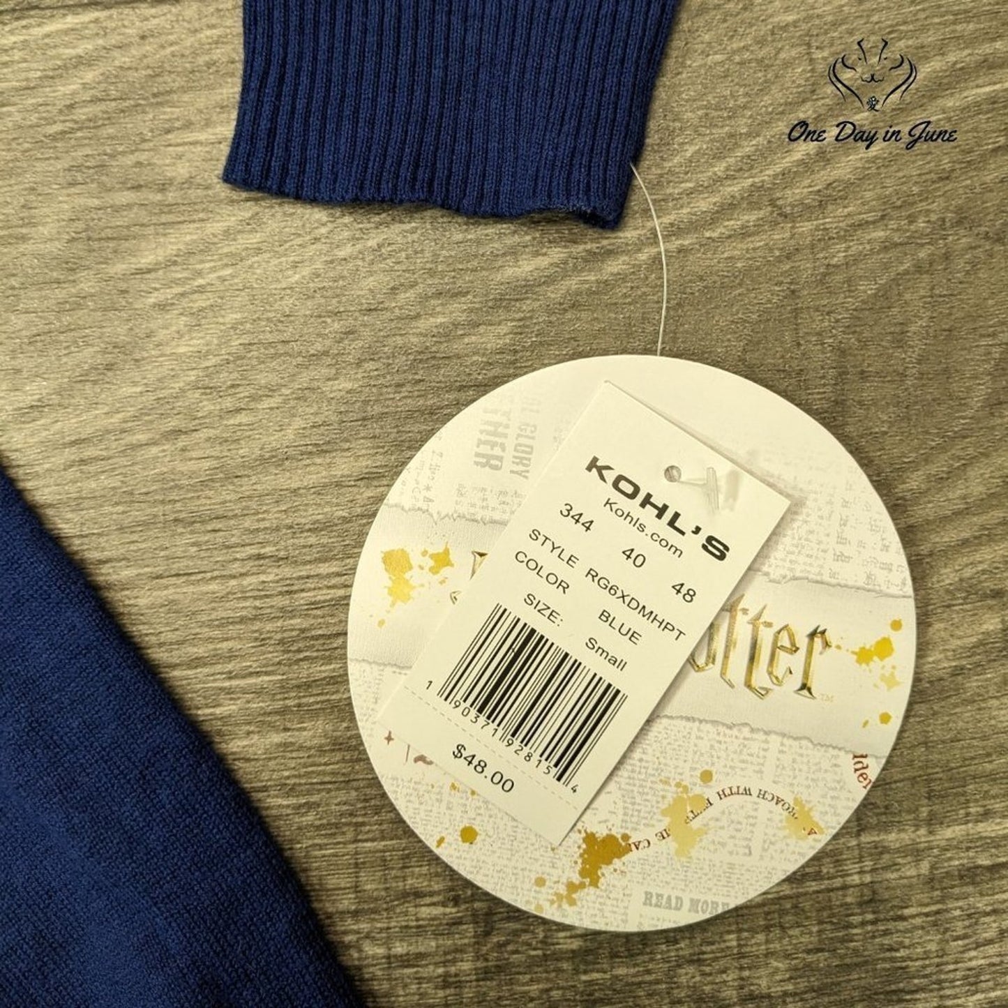 Harry Potter Up to No Good Long Sleeve Sweater Size S