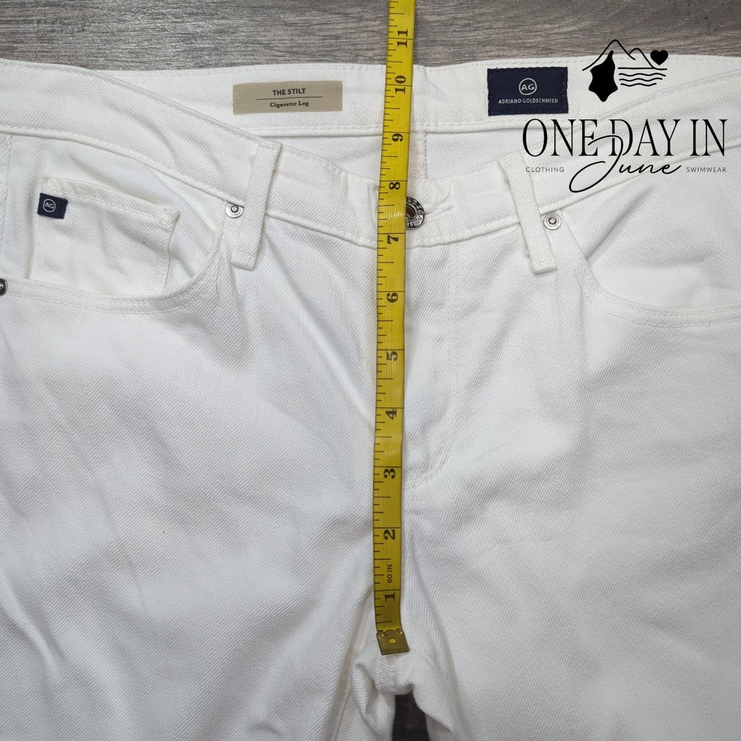 Adriano Goldschmied The Stilt Cigarette Leg Jeans Size 27 (4)