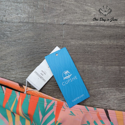 Cupshe Tropical Bikini Bottom Size L