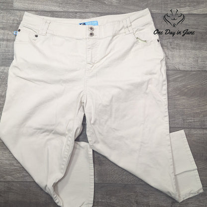 Duck Head Cropped Jeans Size 18