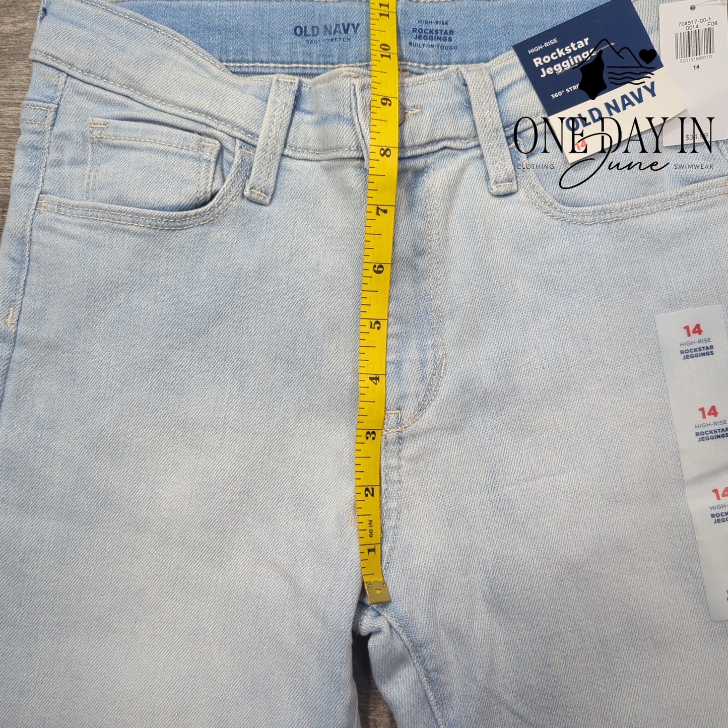 Old Navy High Rise Rockstar Jegging Jeans Size 14