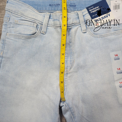 Old Navy High Rise Rockstar Jegging Jeans Size 14