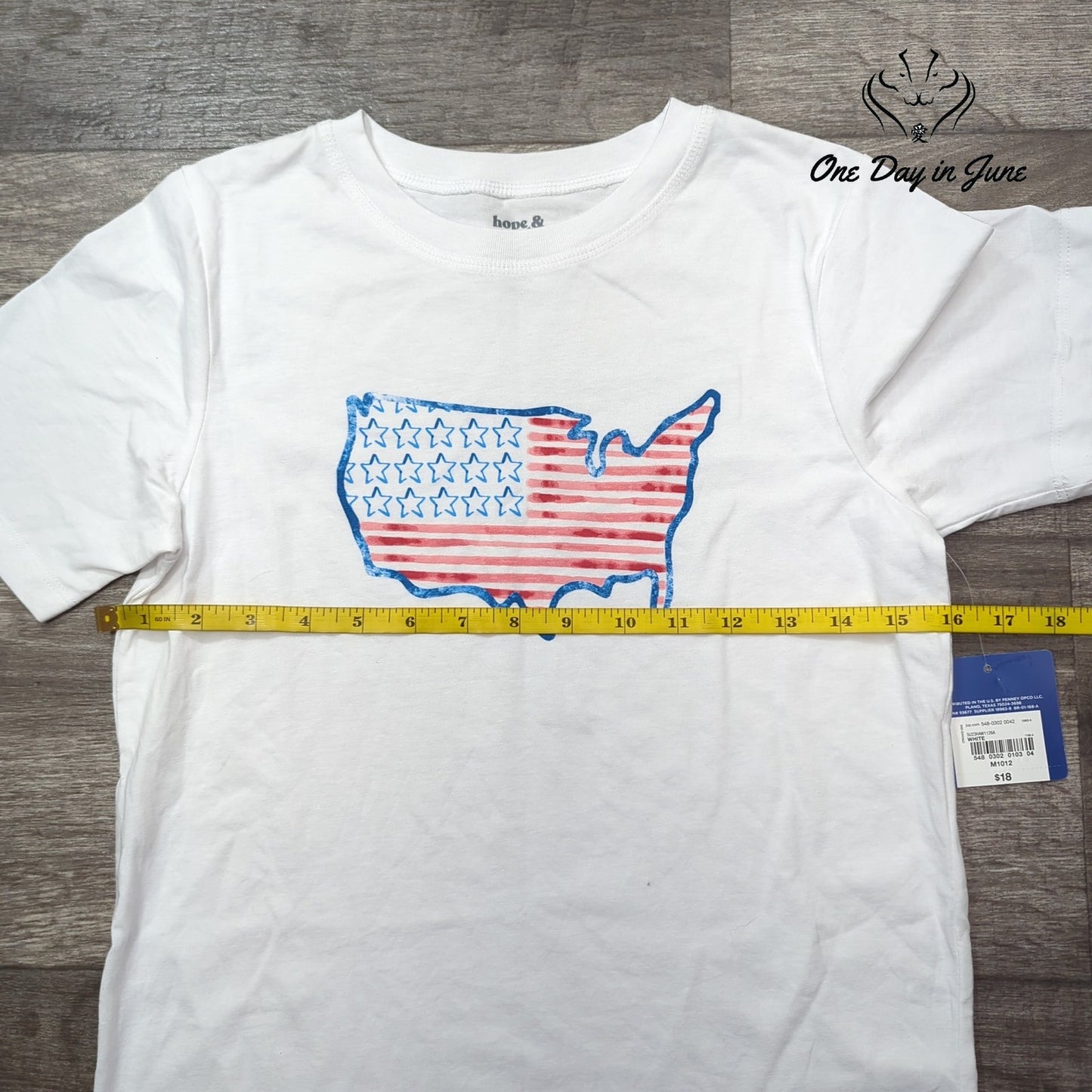 Arizona Jean Co. America Tee Shirt Size M 10/12