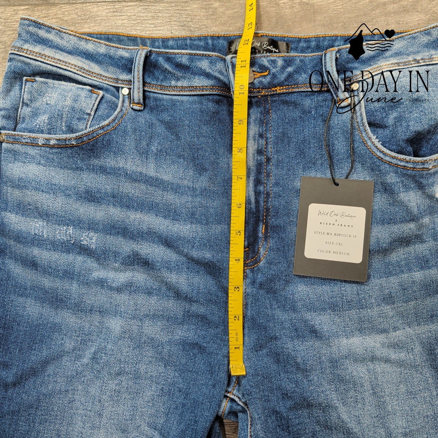 Risen Boot Cut Jeans Size 1X