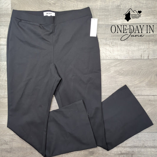 DKNY Pull On Boot Cut Pants Size M