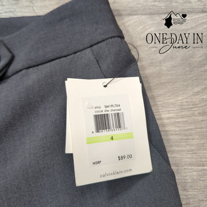 Calvin Klein Classic Fit Straight Leg Dress Pants Size 4