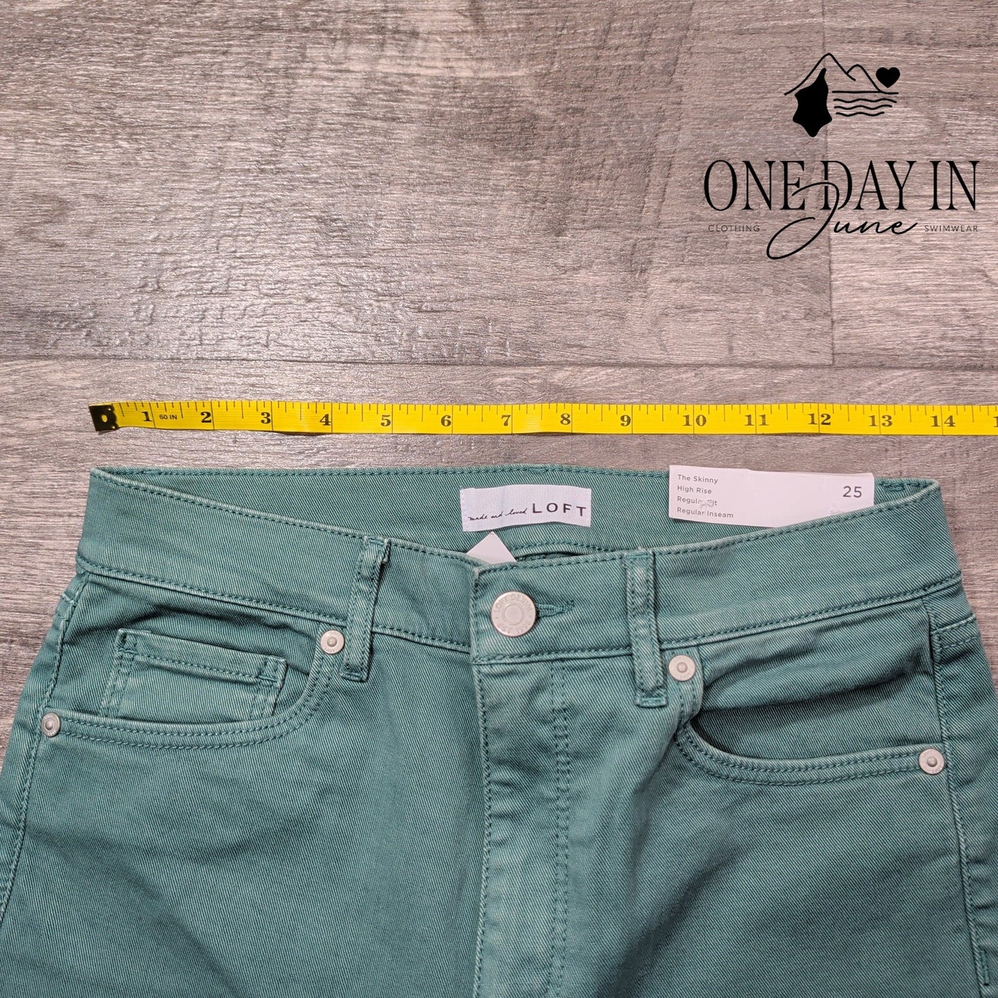 Loft The Skinny High Rise Jeans Size 0 (25)