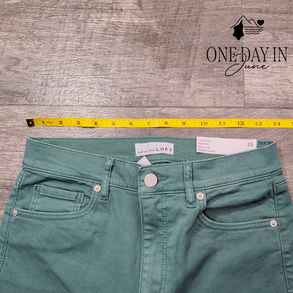 Loft The Skinny High Rise Jeans Size 0 (25)