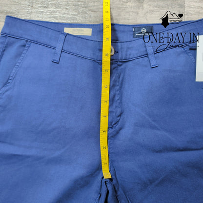 AG Adriano Goldschmied The Tristan Tailored Trouser Pants Blue NWT Size 4 (27)
