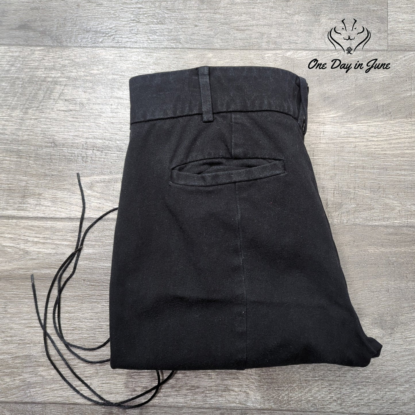 Anthropologie The Essential Slim Lace Up Ankle Pants Size 8