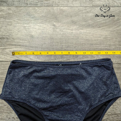 Cupshe Sparkle Bikini Bottom Size M