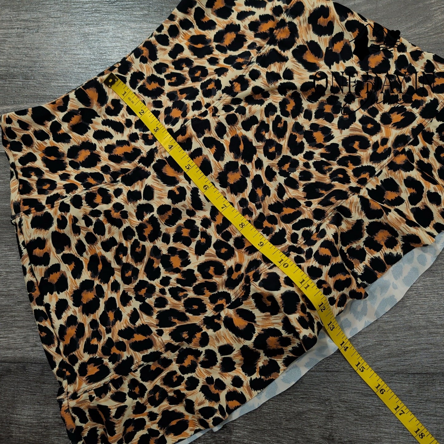 Soothfeel Leopard Workout Skort Size XS