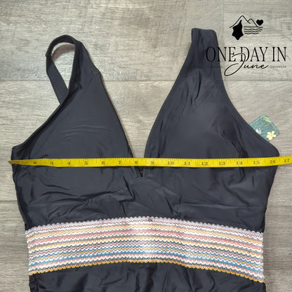 Blooming Jelly Tummy Control One Piece Swimsuit Size XL