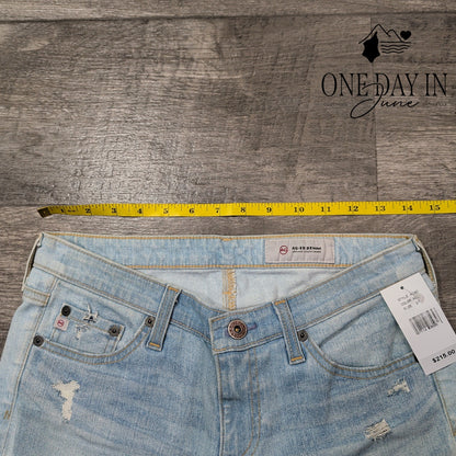 AG Adriano Goldschmied Straight Leg Distressed Jeans Size 4 (27)