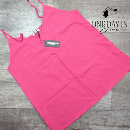 Zeagoo Textured Tank Top Size M