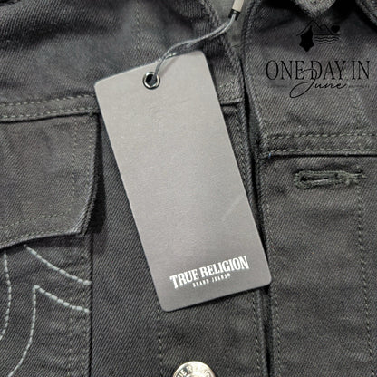 True Religion Denim Trucker Jacket Size L