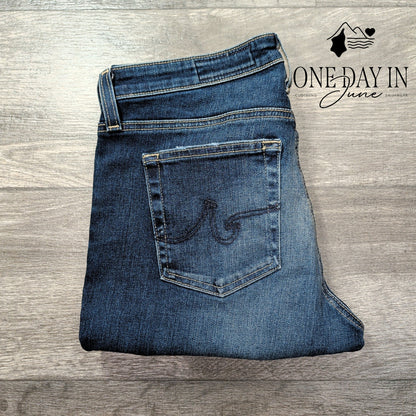 AG Adriano Goldschmied The Prima Cigarette Crop Jeans Size 8