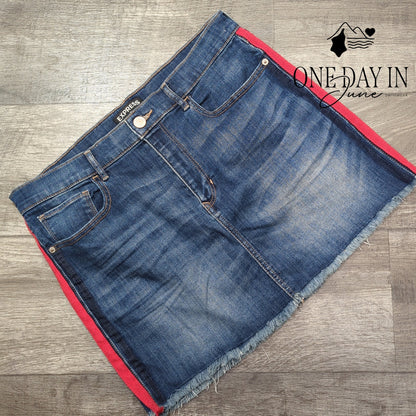 Express Denim Mini Skirt Size 10