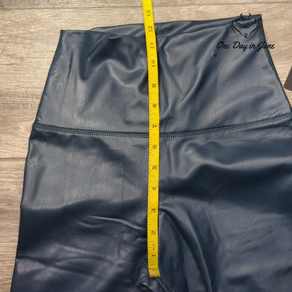90 Degree Super High Rise Ankle Faux Leather Leggings Size S