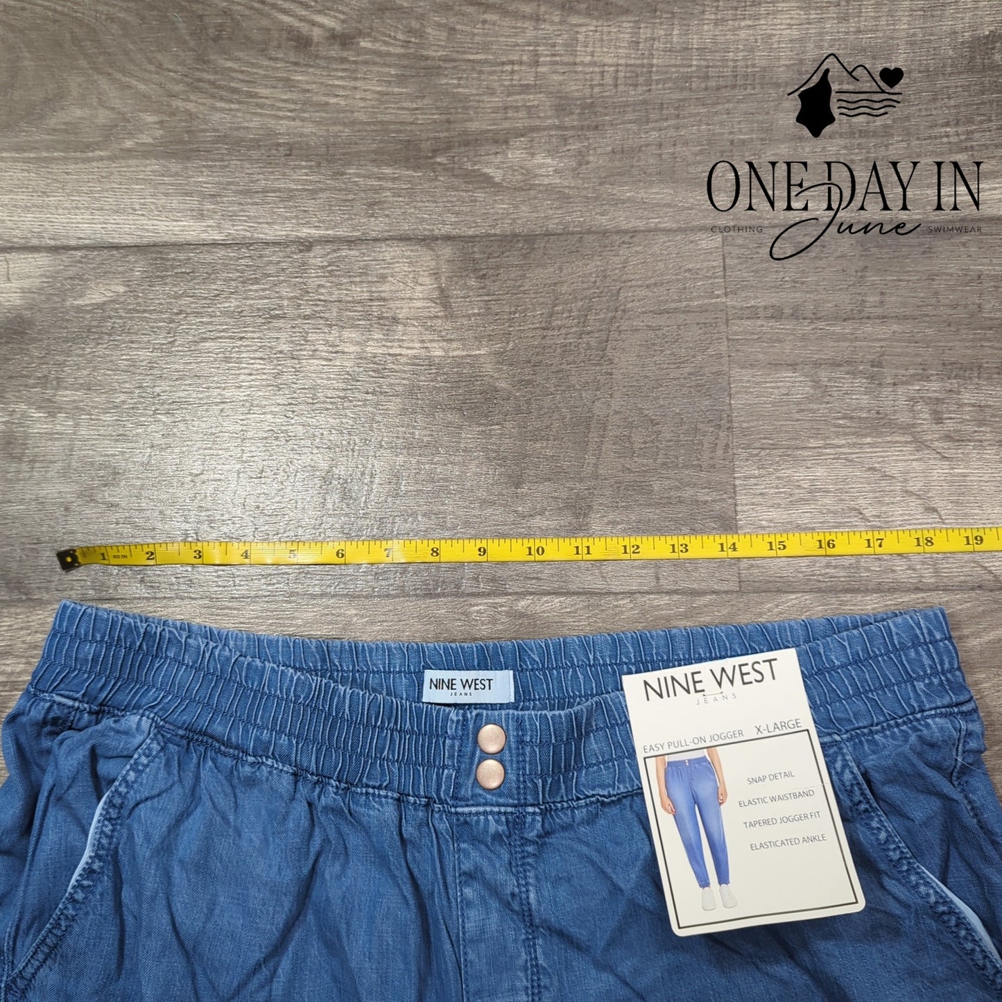 Nine West Easy Pull On Jogger Pants Size XL