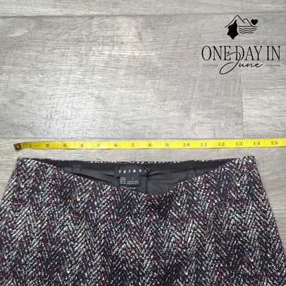 Tribal Pull On Ankle Pants Size S