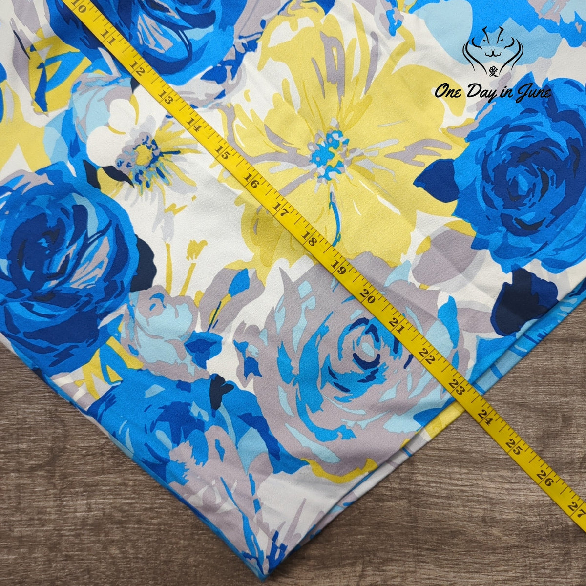 Charter Club Blue Belle Floral Mini Skirt Blue Yellow White NWT Size 16