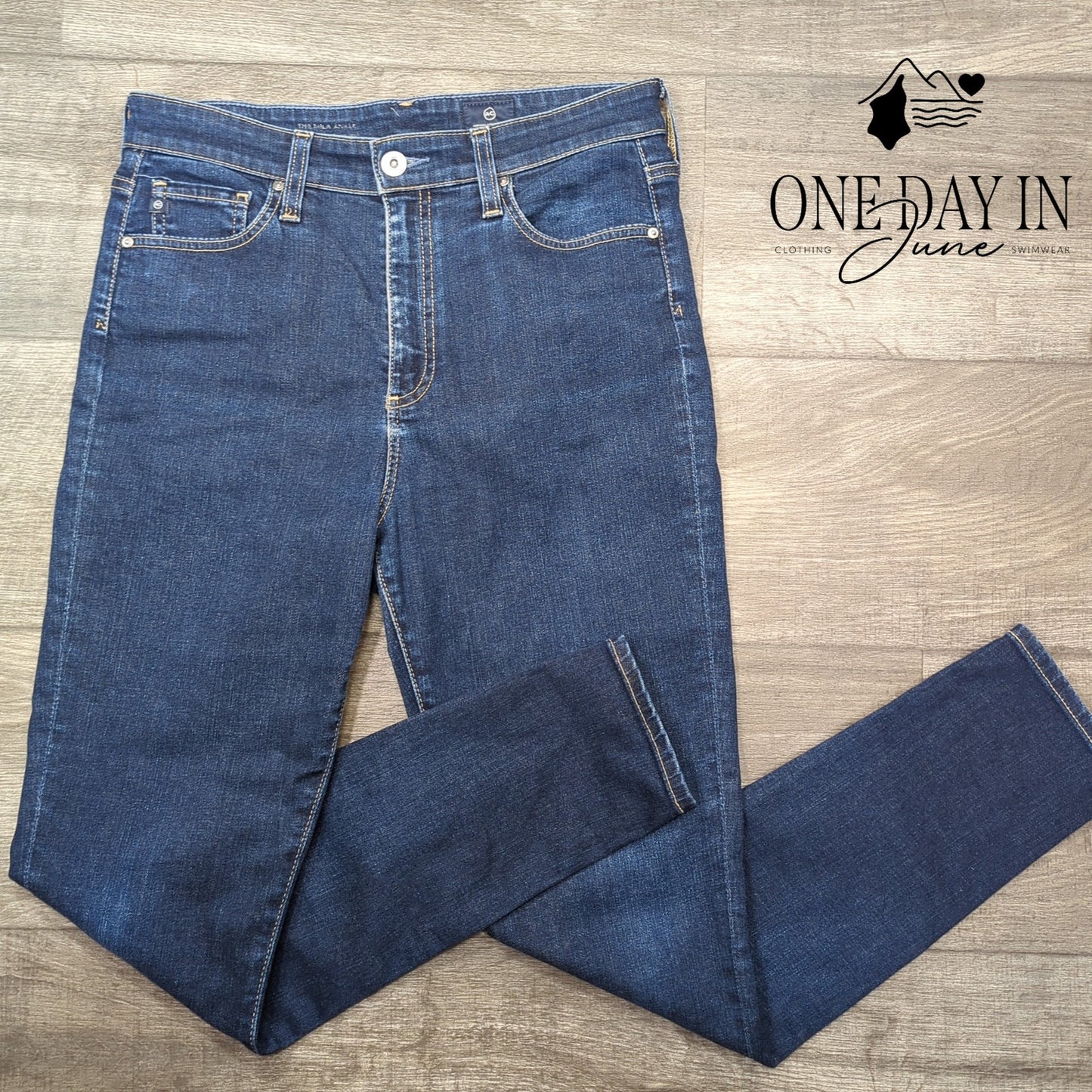 AG Adriano Goldschmied The Mila Ankle Jeans Size 29 (8)