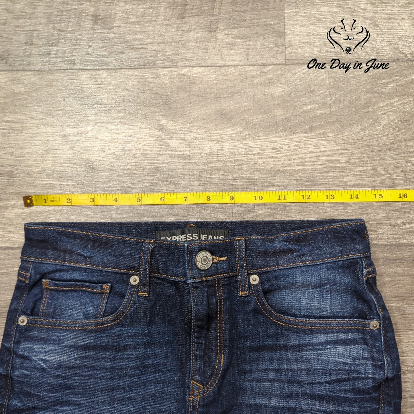 Express Denim Mini Skirt Size 00